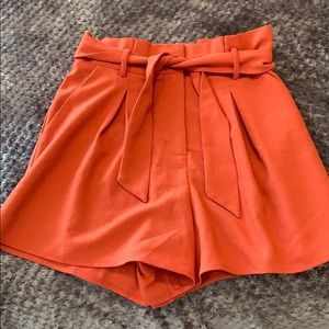 Burnt orange shorts